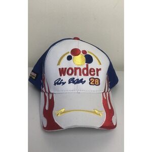 Ricky Bobby Talladega Nights NASCAR Cap Halloween Costume Wonder Bread Hat